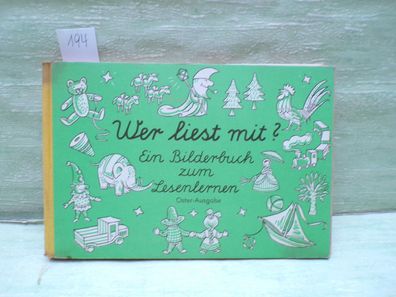 Wer liest mit Artur Kern Wolfgang Felten Schreibschrift Bilderbuch Lesenlernen Ostern