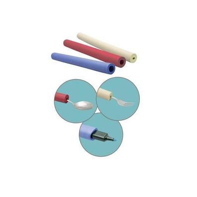 Griffverdicker 3er Set mit beige rot blau