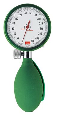 boso clinicus I Blutdruckmessgerät Ø 60 mm Klettenm. grün