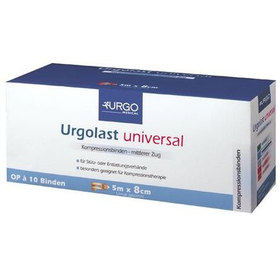 Urgolast universal Universalbinde 8 cm x 5 m 10 Stück