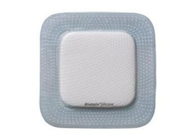 Biatain Schaumverband Silicone 7,5 x 7,5 cm 10 Stück