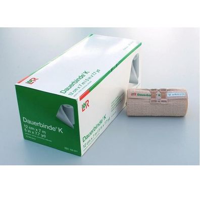 Dauerbinde K 12 cm x 7 m lose 10 Stück