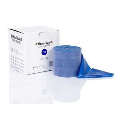 TheraBand Übungsband 45,5 m extra stark blau