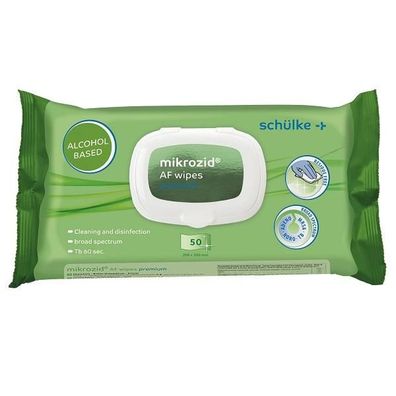mikrozid® AF wipes premium Softpack 50 Tücher