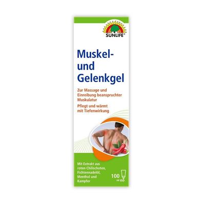 Sunlife Muskel- und Gelenkgel 100 ml