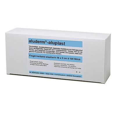 aluderm-aluplast elastisch Fingerverband 18 x 2 cm 100 Stück