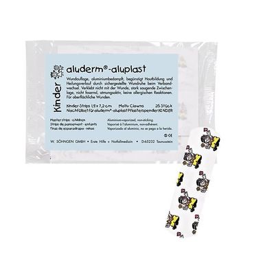 aluderm-aluplast Nachfüllset Kinder 25 Strips Clown