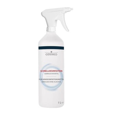 Schnelldesinfektion 1 Liter Spray alkoholfrei