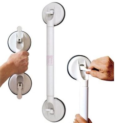 Saughaltegriff Solido-2 Hand 880 mm weiß