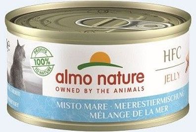 Almo Nature Adult Jelly Meerestieremischung 24 x 70g