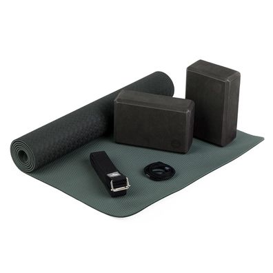 TPE Yoga Set FLOW black