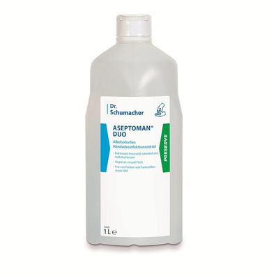 Aseptoman DUO 1 l Spenderflasche