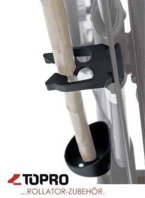 Stockhalter für Rollator TOPRO Olympos 