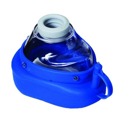 Ambu Transparente Silikon-Gesichtsmaske Größe 3/4 blau