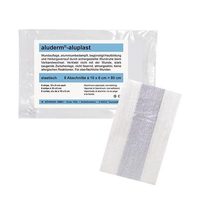 aluderm-aluplast elastisch Verbandkasten-Set 80 x 6 cm