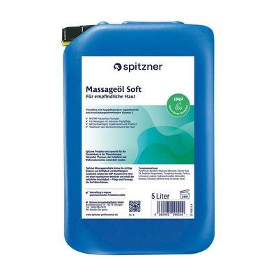 Spitzner Massageöl soft 5 Liter