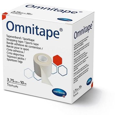 Omnitape Pflasterband 3,75 cm x 10 m 1 Kunststoffspule