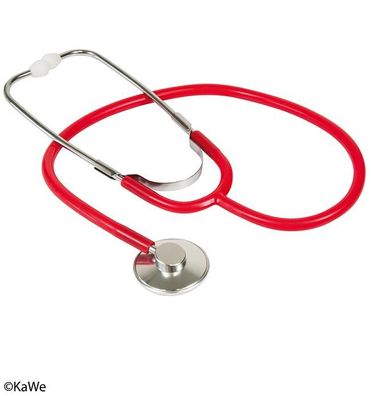 Stethoskop Single-Stethoskop rot