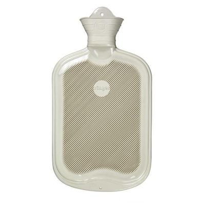 Wärmflasche Lamelle beidseitig 2,0 L weiß