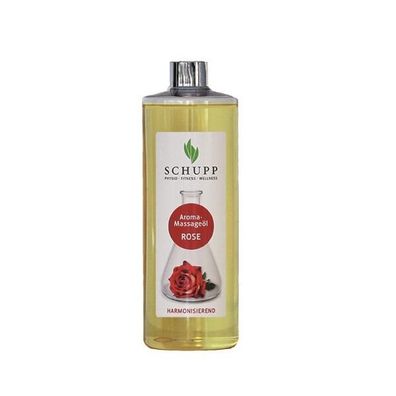Aroma-Massageöl Rose 500 ml + 1 Spender