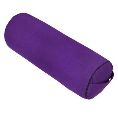 Yoga Bolster Classic Kapokfüllung lila