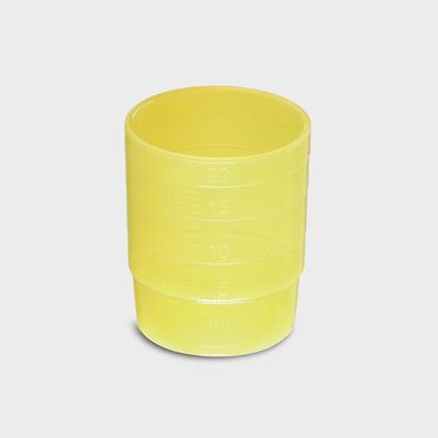 Mehrweg-Medikamentenbecher gelb 60 Stück