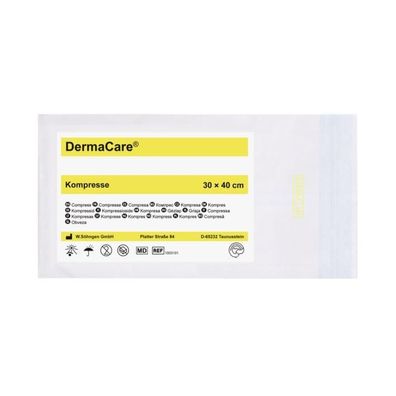 DermaCare Tuchkompresse 30 x 40 cm