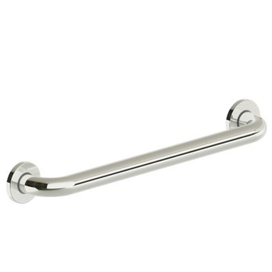 Vigour Haltegriff clivia plus 32/500mm mit Rosette Edelstahl glatt poliert