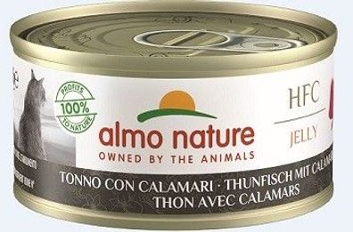 Almo Nature Adult Jelly Thunfisch & Calamaris 24 x 70g