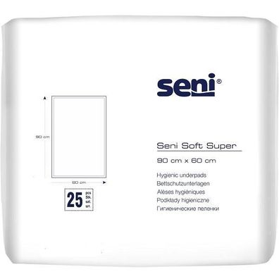 SENI® soft super 90 x 60 cm 25 Stück