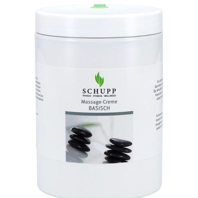 Massage-Creme Basisch Dose 1000 ml