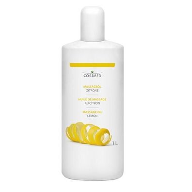 Massageöl Zitrone 1000 ml Flasche