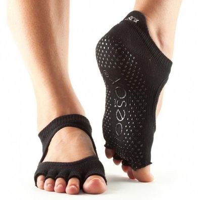 ToeSox Half-Toe Bellarina Black Gr. M