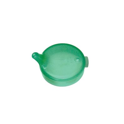 Schnabelbecher Oberteil grün, transluszent, D 4mm