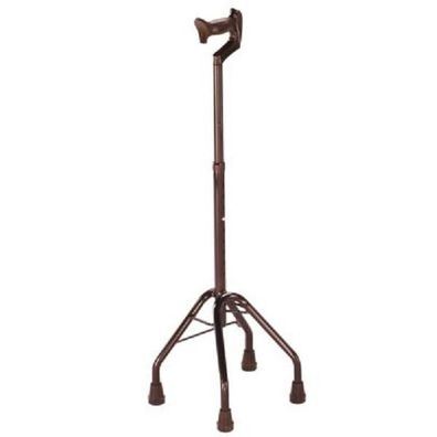 Vierfußgehhilfe bronze