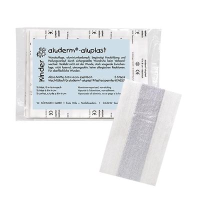 aluderm-aluplast Nachfüllset Pflasterspender Kinder 10x4 cm