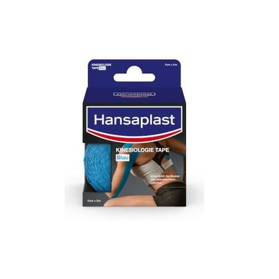Hansaplast Kinesiologie Tape blau 5 m x 5 cm