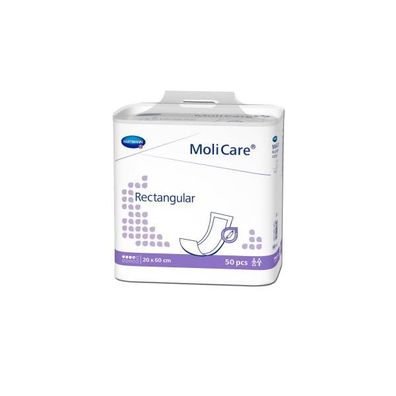MoliCare Rectangular 20 x 60 cm 4 Tropfen 50 Stück