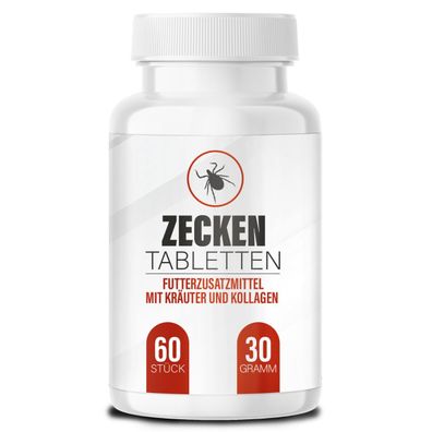 Saint Nutrition® Zecken Tabletten | zum Schutz vor Zeckenbefall - Zecken Hund