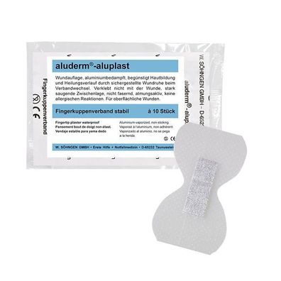aluderm-aluplast stabil Fingerkuppenverband 10 Stück