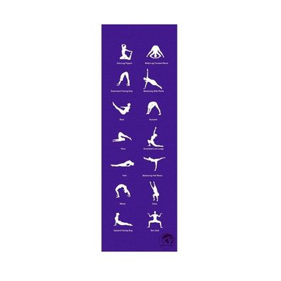 Trendy YogaMat HOME 180 x 60 x 0,5 cm purple