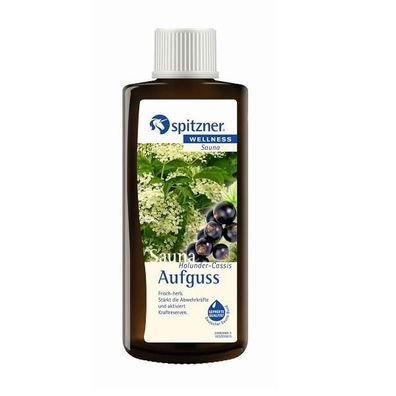 Saunaaufguss Wellness Holunder-Cassis 190 ml