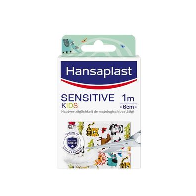 Hansaplast Kinderpflaster Sensitive KIDS 1 m x 6 cm