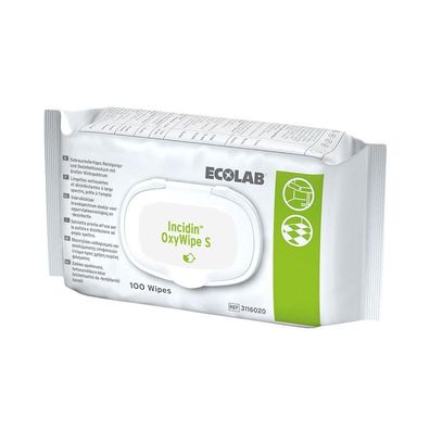 Incidin OxyWipe S 100 Tücher 20x20cm