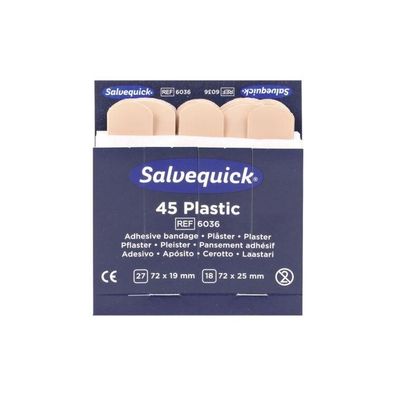 Salvequick Pflaster-Strips Refill 6036 wasserfest