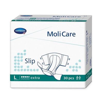 MoliCare Slip extra 5 Tropfen Gr. L 30 Stück