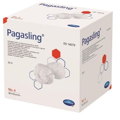 Pagasling® Schlinggazetupfer Gr. 4 18 x 10 Stück