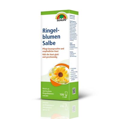 Sunlife Ringelblumensalbe Tube 100 ml