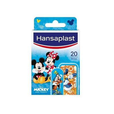 Hansaplast Kids Mickey Mouse & Friends Strips 2 Größen 20 St