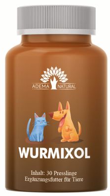 Adema Natural® Wurmixol | Wurmmittel - entwurmen - für Hunde und Katzen